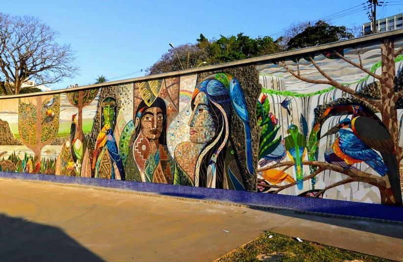 Mural da Praça da Paz será inaugurado – H2FOZ