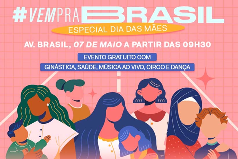 #VembraBrasil zieht diesen Samstag (07) mit verschiedenen Aktivitäten in die Central Street