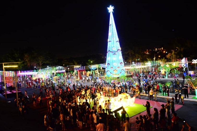 Luzes de Natal serão ligadas no sábado (3) em Ciudad del Este - H2FOZ