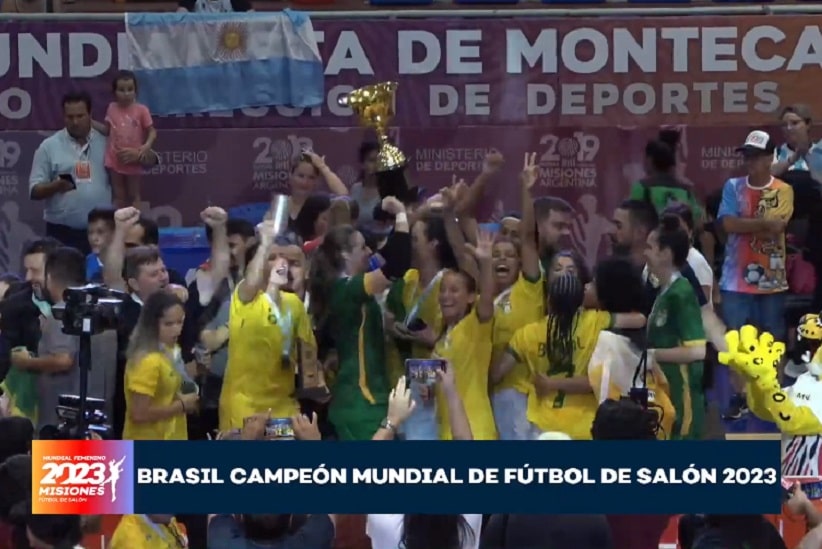 Brasil derrota a Argentina na final do Mundial de Futsal Feminino - H2FOZ