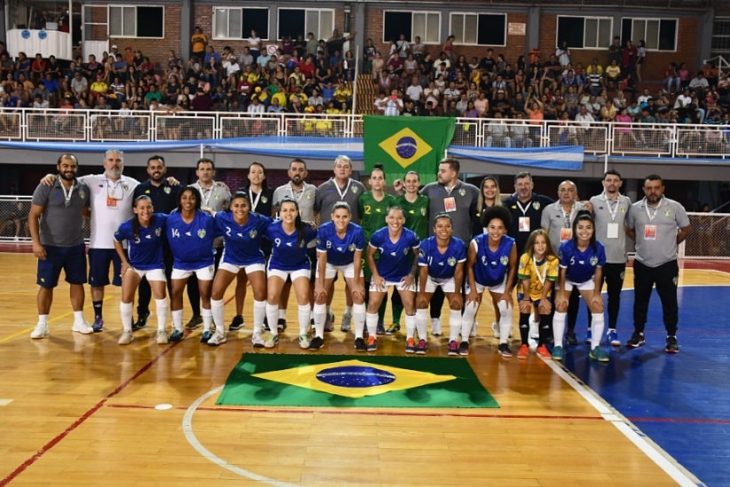 Brasil derrota a Argentina na final do Mundial de Futsal Feminino - H2FOZ