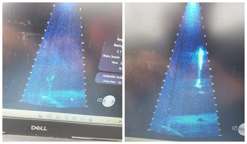 Imagem produzida pela sonda é capaz de identificar objetos, mesmo no modo de baixa resolução