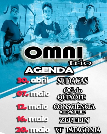 Agenda de apresentações do grupo