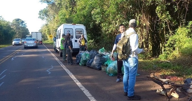 Rodovias nacionais 12 e 101 foram dois dos principais focos de ação. Foto: Gentileza/Parque Nacional Iguazú