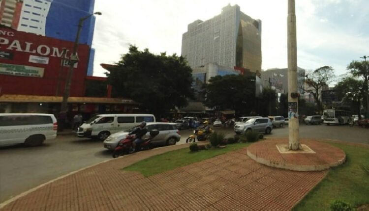 Acidente foi registrado em um dos pontos mais movimentados do trânsito no lado paraguaio da fronteira. Imagem: Imago Interativa/Street View