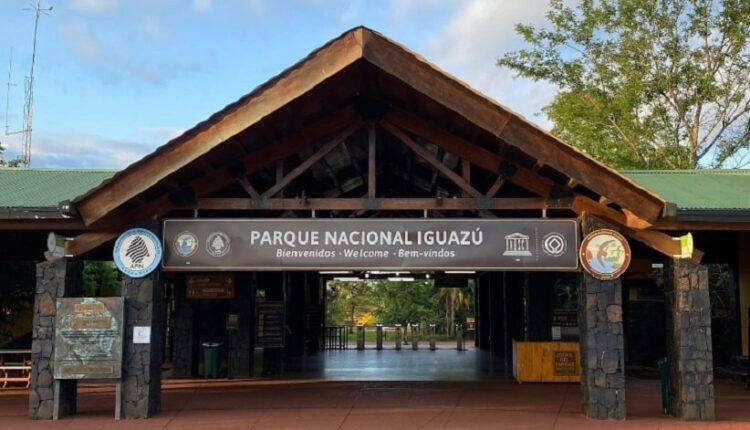 Portal de entrada do Parque Nacional Iguazú, lado argentino das Cataratas. Imagem: Gentileza/Iguazú Argentina (Arquivo)