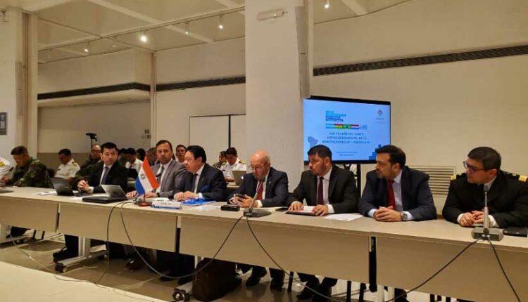 Comitê Intergovernamental da Hidrovia é a instância mais alta de discussão entre os sócios. Foto: Gentileza/MOPC Paraguai