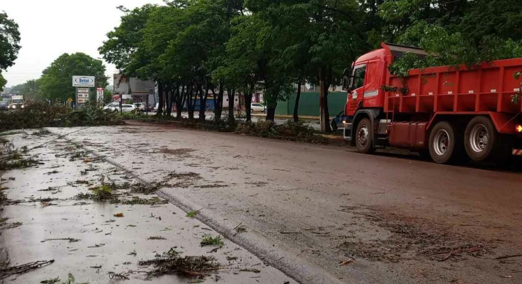 Prefeito de Santa Rita solicitou declaração de emergência municipal. Foto: Gentileza/Municipalidad de Santa Rita