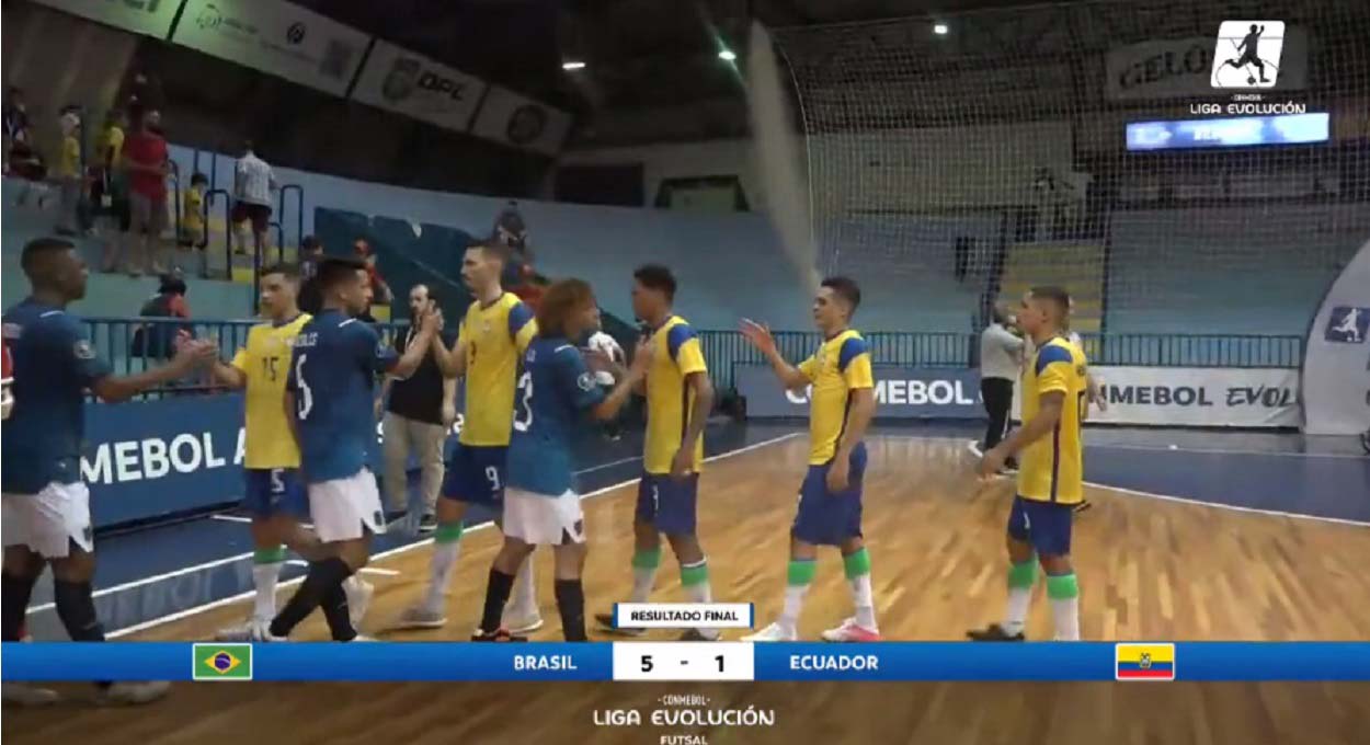 BRASIL vs EQUADOR / Jogo Completo da COPA AMERICA de Futsal Feminino 2023 