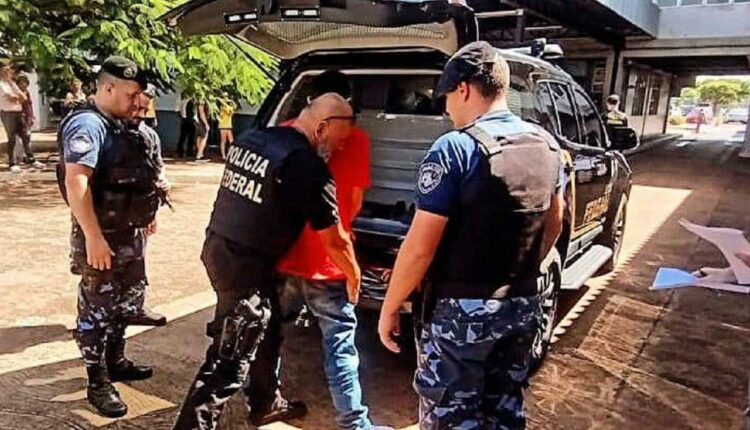 Brasileiro foi conduzido de San Antonio a Puerto Iguazú para o procedimento. Foto: Gentileza/Polícia de Misiones