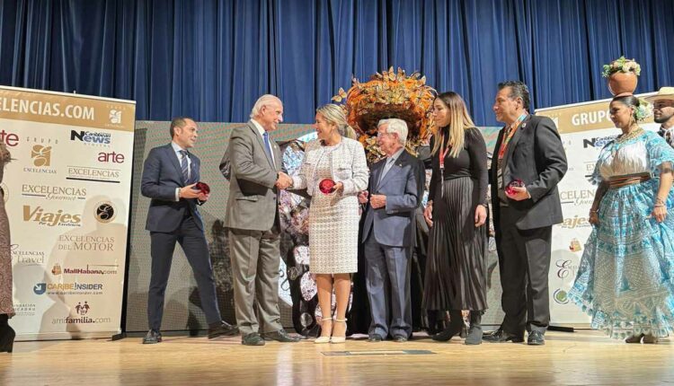Cerimônia de entrega da premiação, em Madri. Foto: @anabelariasb/Senatur