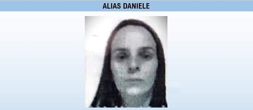 Corporação quer ajuda para identificar a mulher conhecida como "Daniele". Imagem: Gentileza/Polícia Nacional do Paraguai
