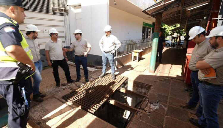 Diretores da Ande estiveram em Ciudad del Este, no fim de semana, para avaliar medidas de segurança. Foto: Gentileza/Ande