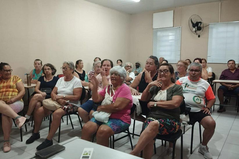 Atividades com clubes de mães e grupos de terceira idade também estão contempladas. Foto: Divulgação/Itaipu Binacional